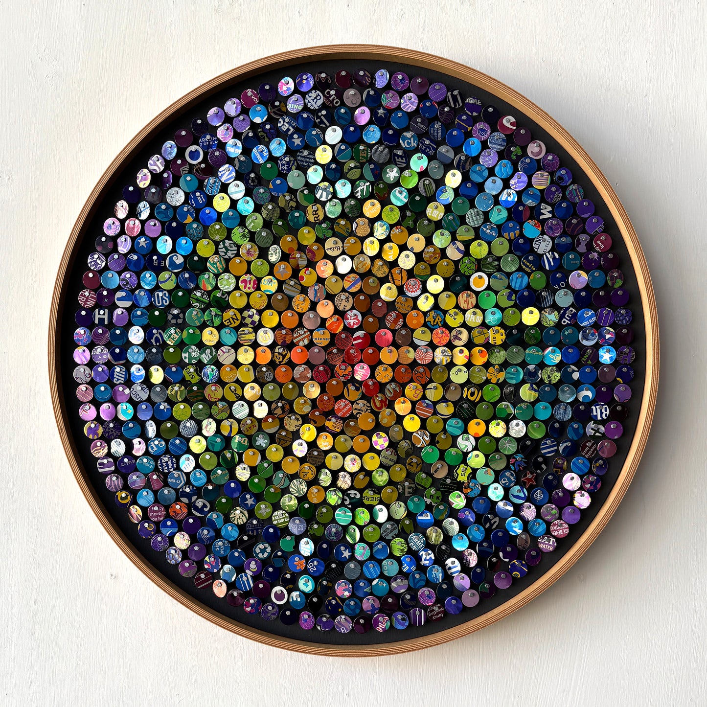 16" Recycled Rainbow 1 Moving Mosaic®