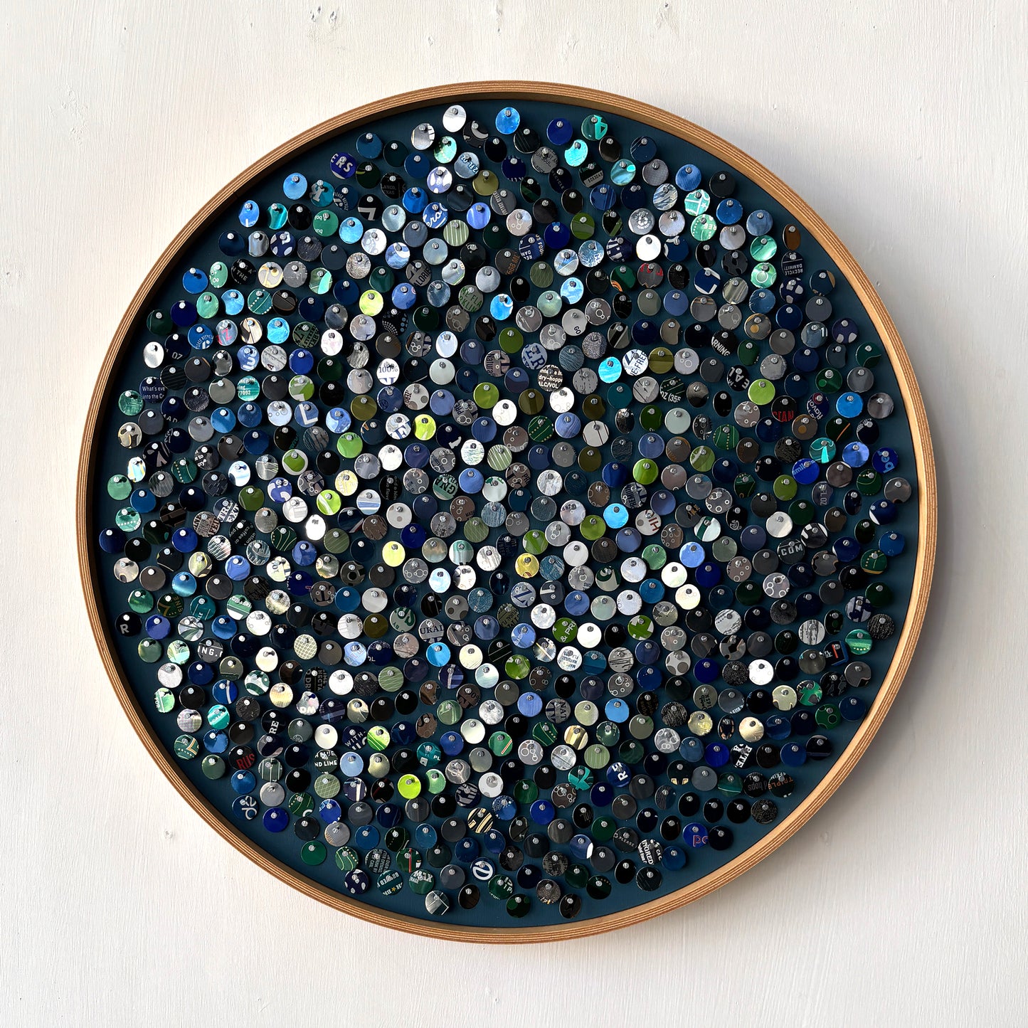 16" Agave Fibonacci Moving Mosaic®