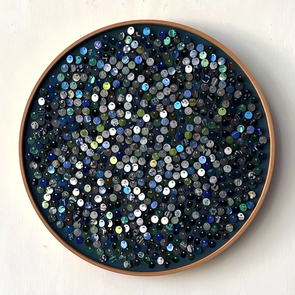 16" Agave Fibonacci Moving Mosaic®