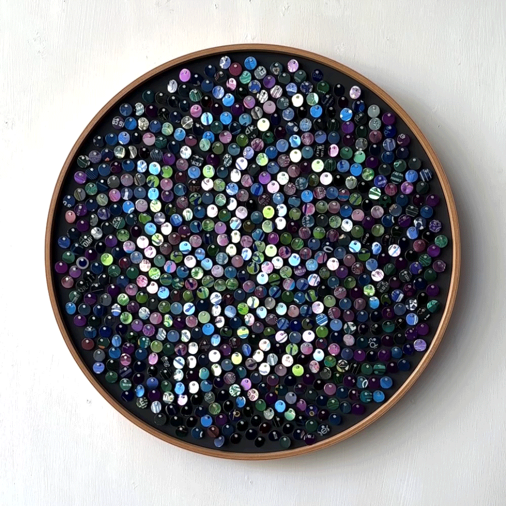 16" Aurora Fibonacci Moving Mosaic®