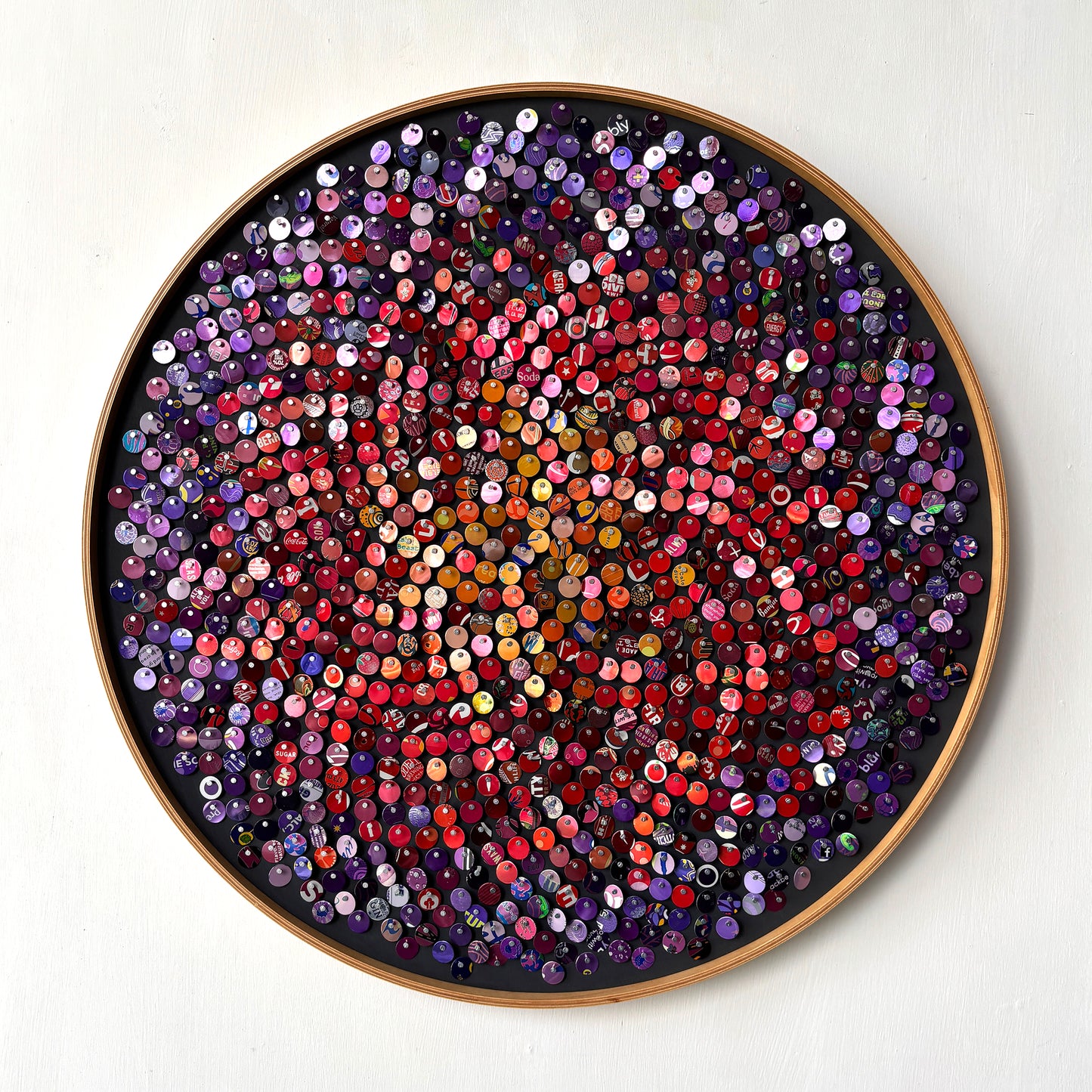 19" Clematis Fibonacci Moving Mosaic®