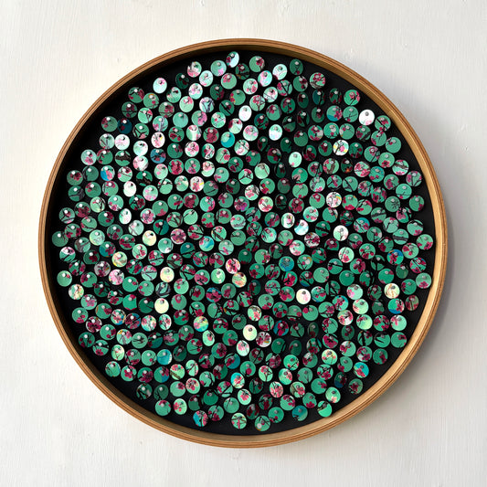 12" Cherry Blossom Fibonacci Moving Mosaic™