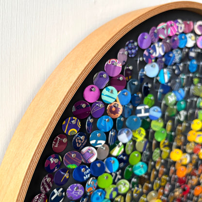 16" Recycled Rainbow 2 Moving Mosaic®