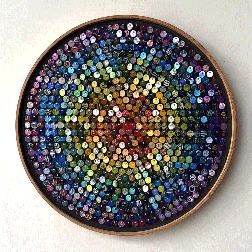16" Recycled Rainbow 2 Moving Mosaic®