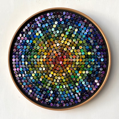 16" Recycled Rainbow 1 Moving Mosaic®