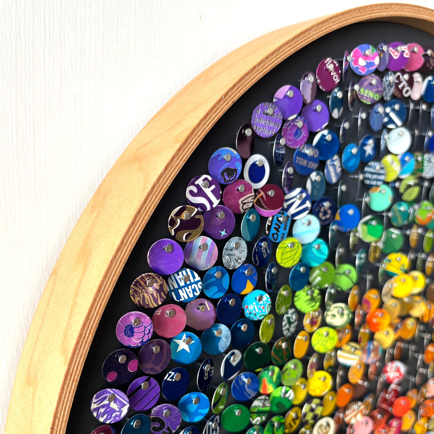 16" Recycled Rainbow 1 Moving Mosaic®