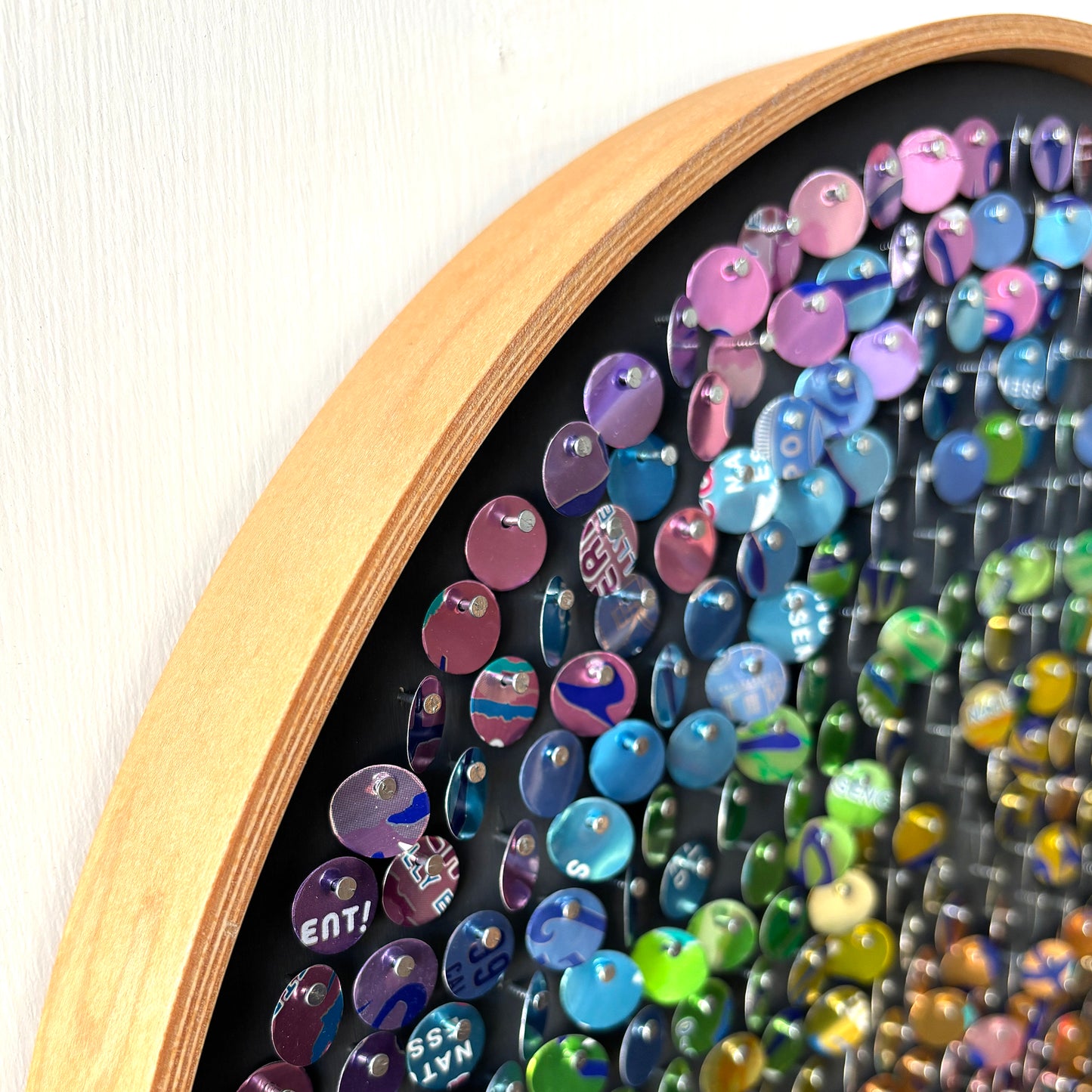 16" Watercolor Rainbow 1 Moving Mosaic®