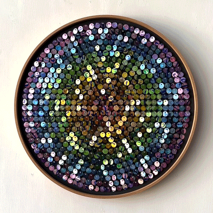 16" Watercolor Rainbow 1 Moving Mosaic®