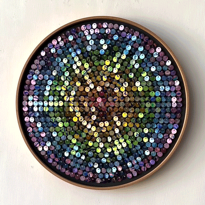 16" Watercolor Rainbow 2 Moving Mosaic®