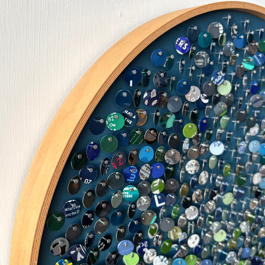 16" Agave Fibonacci Moving Mosaic®