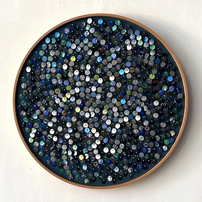 16" Agave Fibonacci Moving Mosaic®