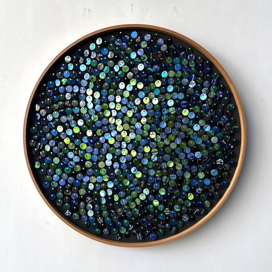 16" Ocean Fibonacci Moving Mosaic®