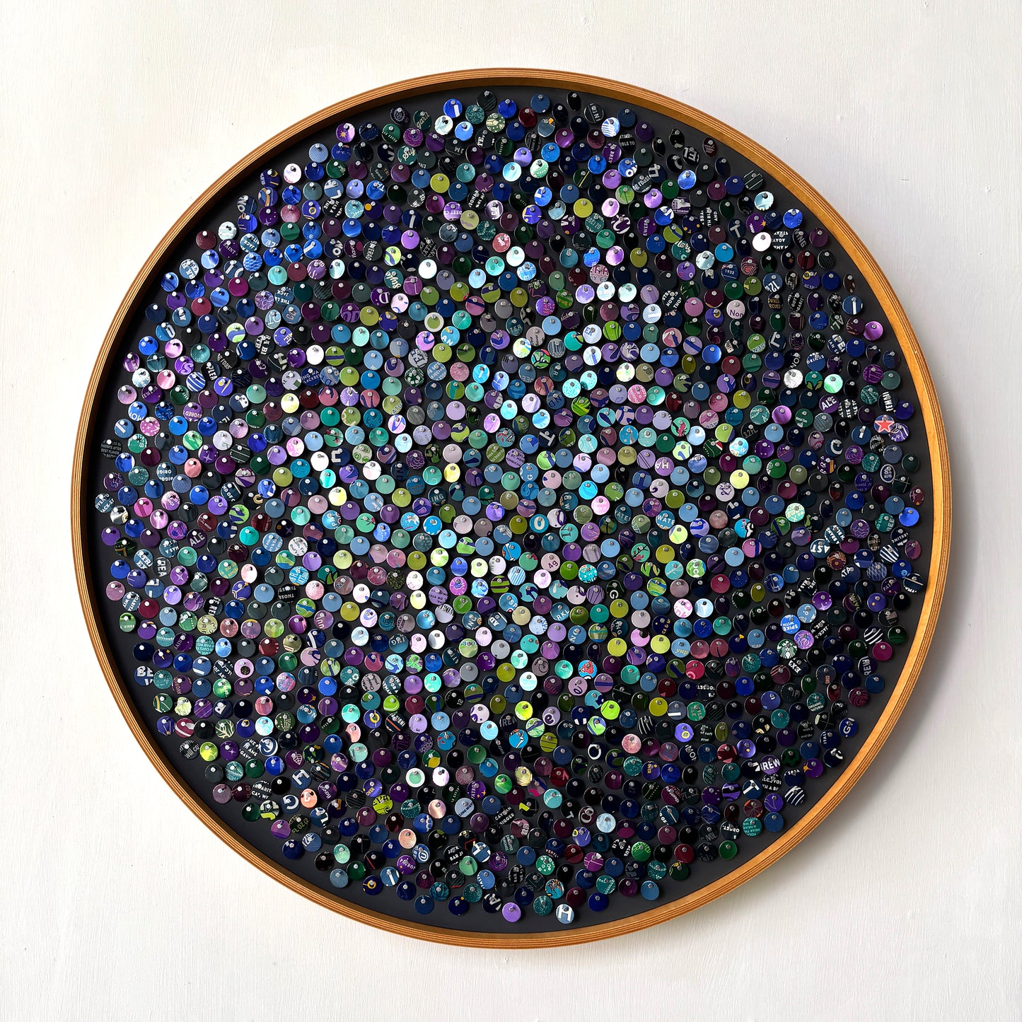 22" Larkspur Fibonacci Moving Mosaic®