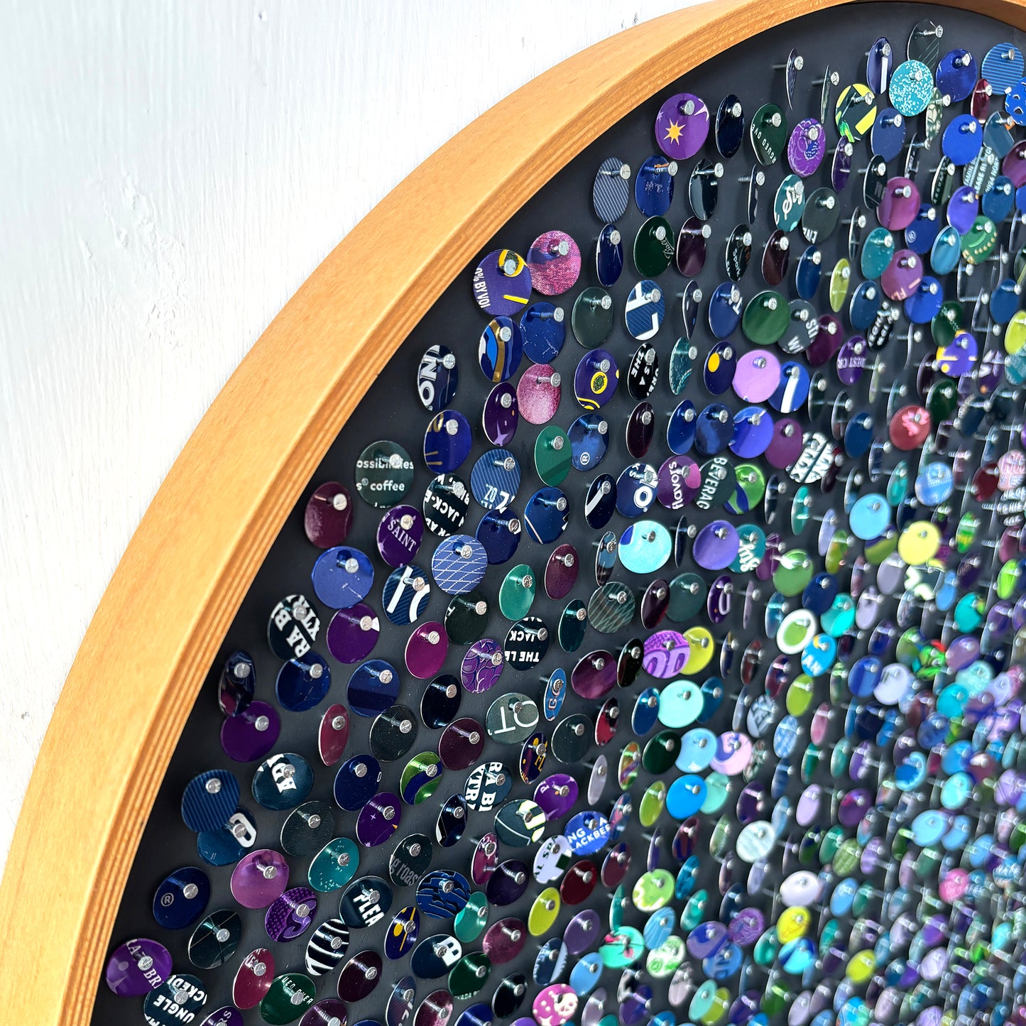 22" Larkspur Fibonacci Moving Mosaic®