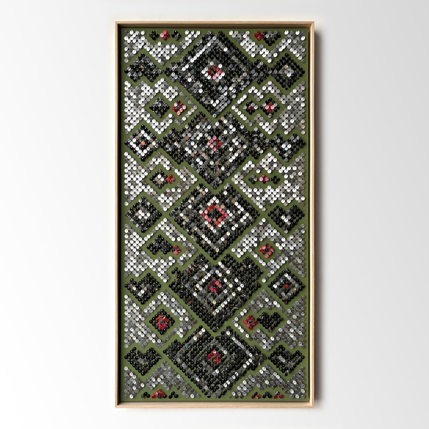 Western Diamondback Rattlesnake Moving Mosaic™ (24x48)