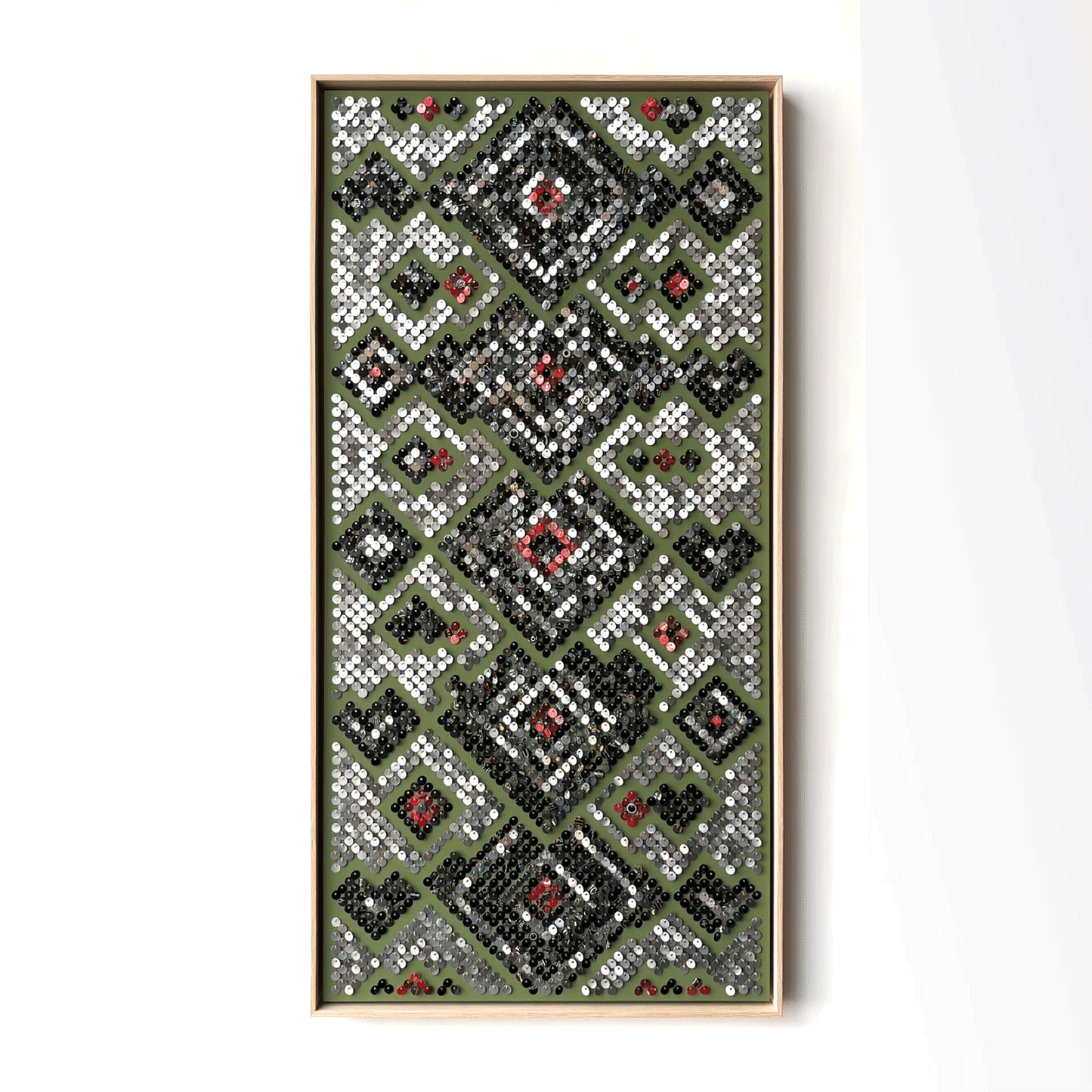 Western Diamondback Rattlesnake Moving Mosaic™ (24x48)