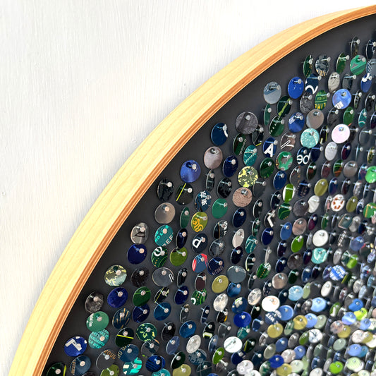 27" Agave Fibonacci Moving Mosaic®