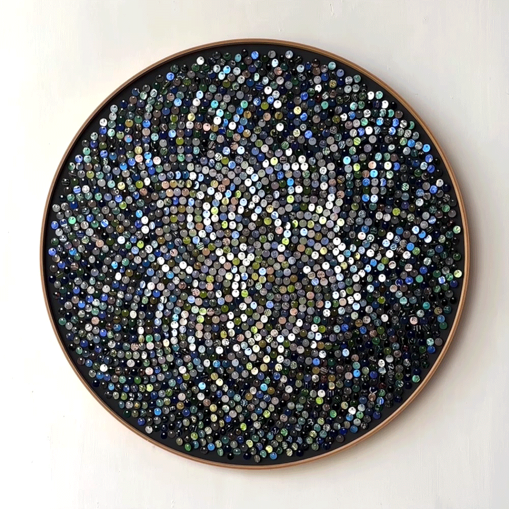 27" Agave Fibonacci Moving Mosaic®