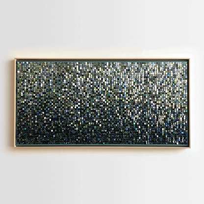 48"x24" Agave Moving Mosaic®