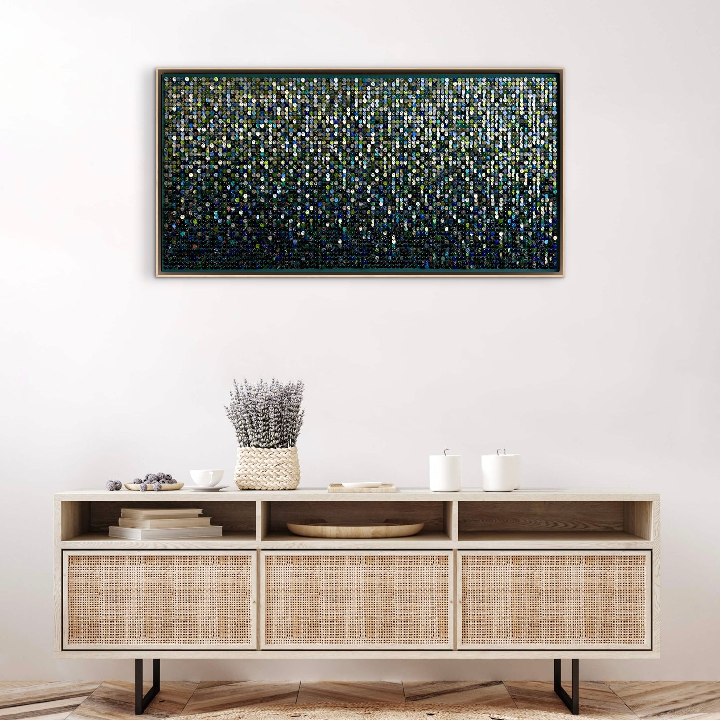 48"x24" Agave Moving Mosaic®