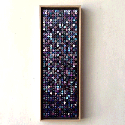 8"x24" Amethyst Moving Mosaic®