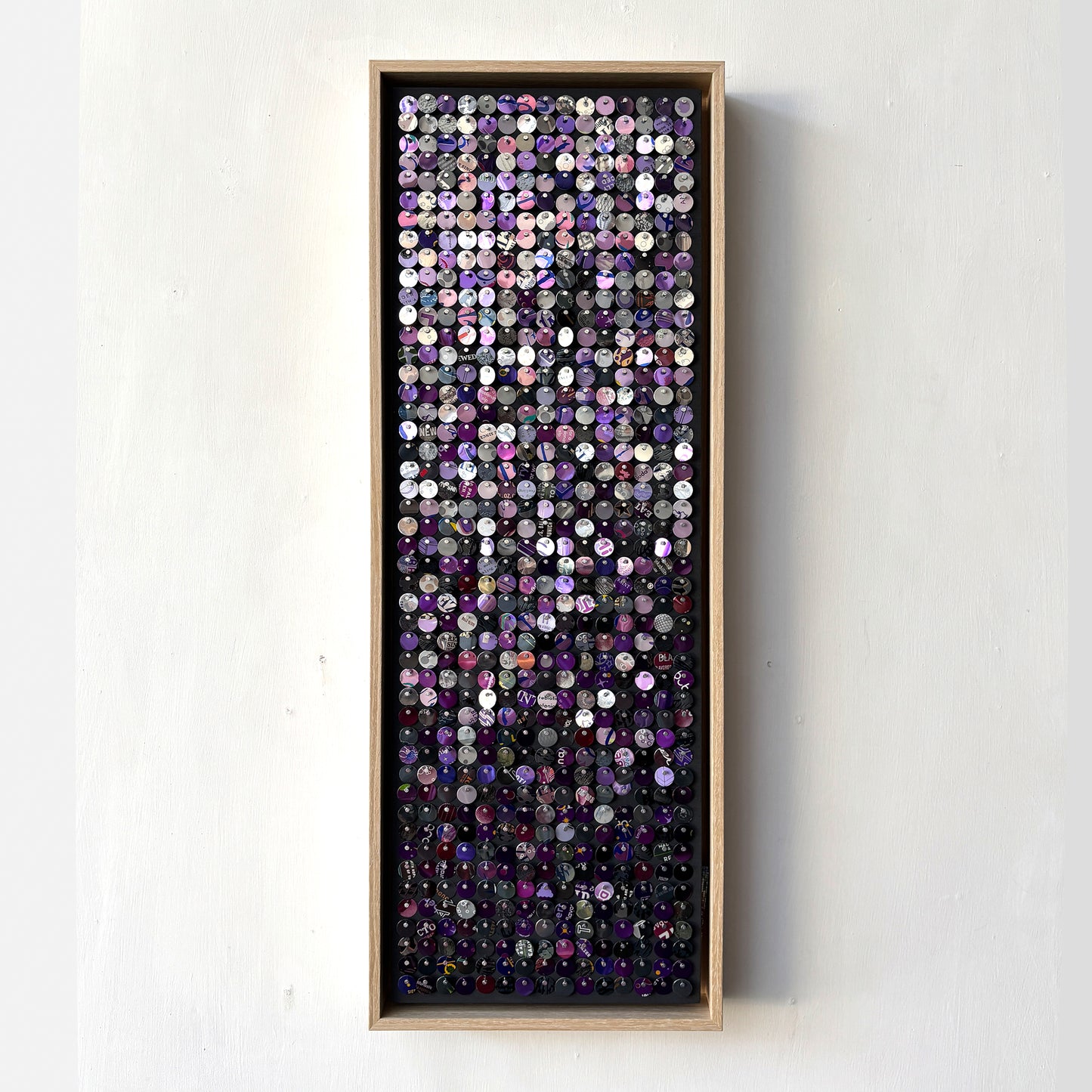 8"x24" Eggplant Moving Mosaic®