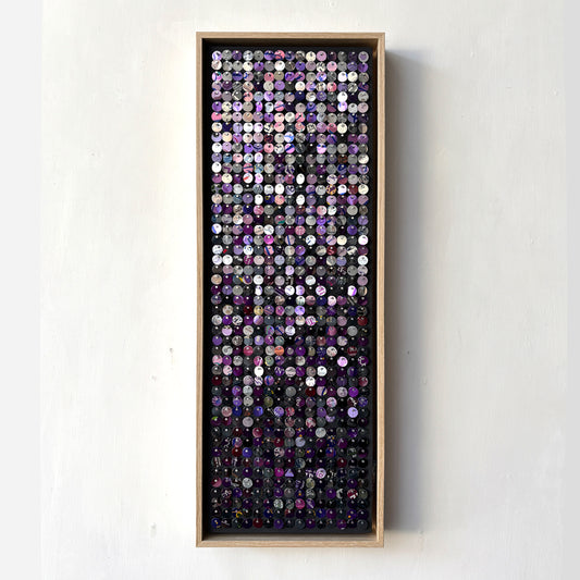 8"x24" Eggplant Moving Mosaic®