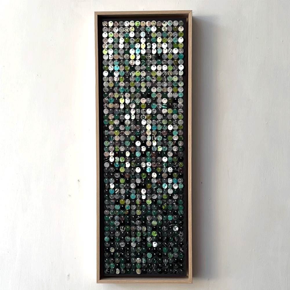 8"x24" Olive Moving Mosaic®